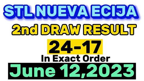 stl nueva ecija 2nd draw today|STL Results Nueva Ecija .